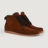 color swatch Bearman Moc Toe Brown Suede Boots